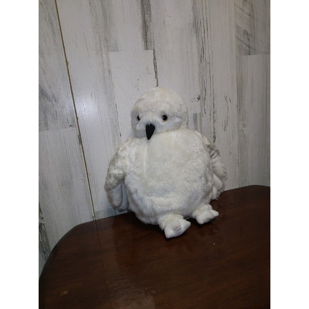 Wizarding World of Harry Potter “Hedwig” Owl Plush Hand Puppet Swivel Head 11"